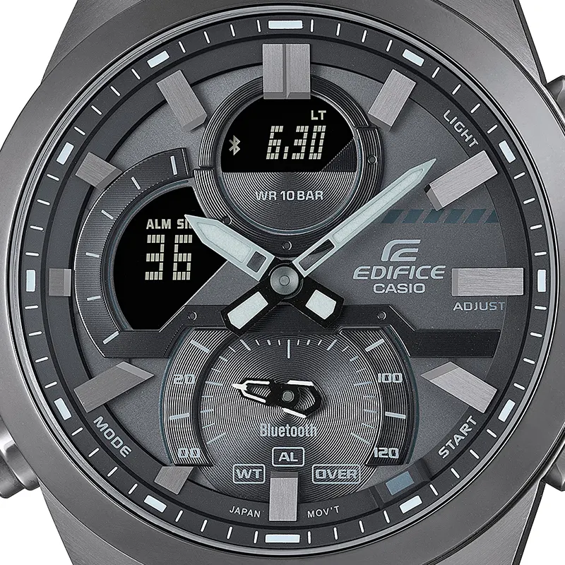 Casio Edifice Smartphone Link Bluetooth Black Men's Watch-  ECB-30DC-1B